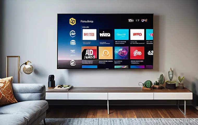 OTT 플랫폼 콘텐츠 제공사 - **Hyper-Personalization & AI:** A cozy, modern living room at dusk, bathed in warm, soft ambient lig... OTT 플랫폼 콘텐츠 제공사 - **Hyper-Personalization & AI:** A cozy, modern living room at dusk, bathed in warm, soft ambient lig...