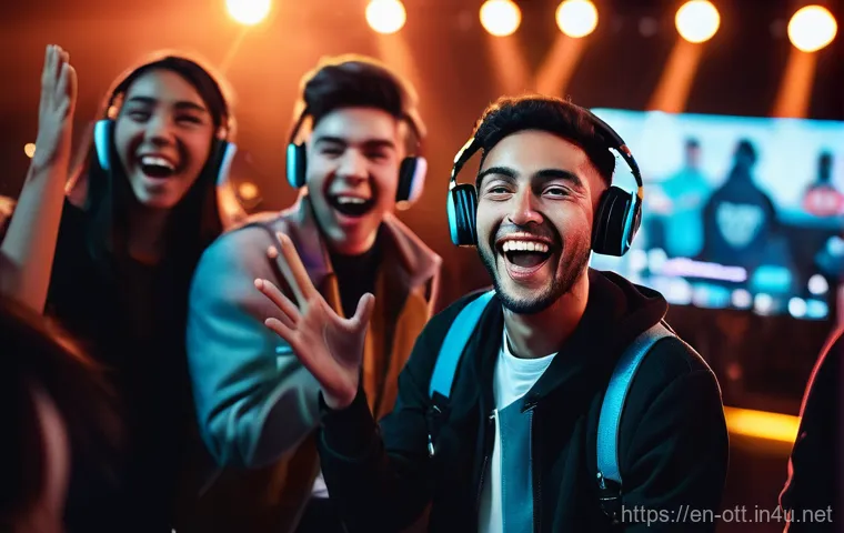 OTT 플랫폼 콘텐츠 제공사 - **Bundles, Tiers & Ads:** A bright, inviting communal space, possibly a student lounge or a modern f... OTT 플랫폼 콘텐츠 제공사 - **Bundles, Tiers & Ads:** A bright, inviting communal space, possibly a student lounge or a modern f...