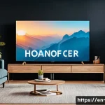 OTT와 브랜드와의 협업 - A modern living room scene with a diverse group of young adults watching a smart TV streaming health...